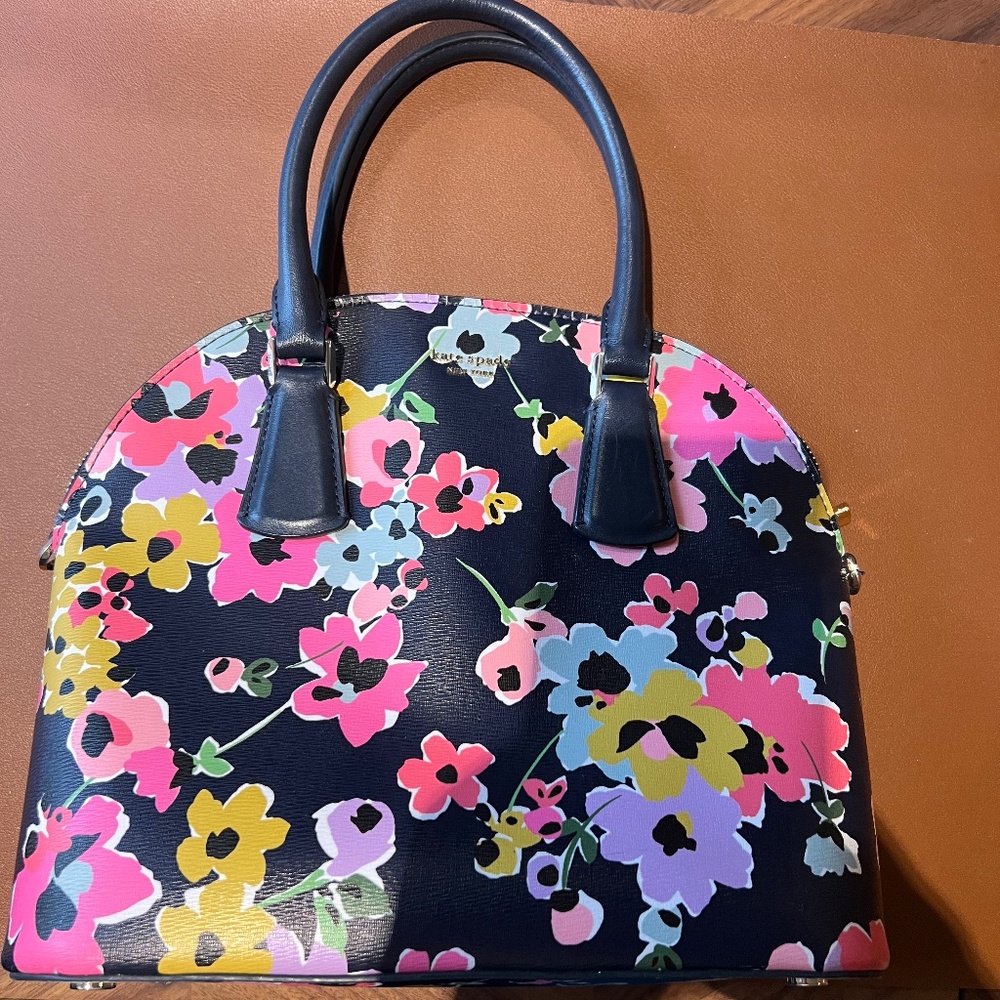 Kate Spade Wildflower Large Satchel / Crossbody Bag